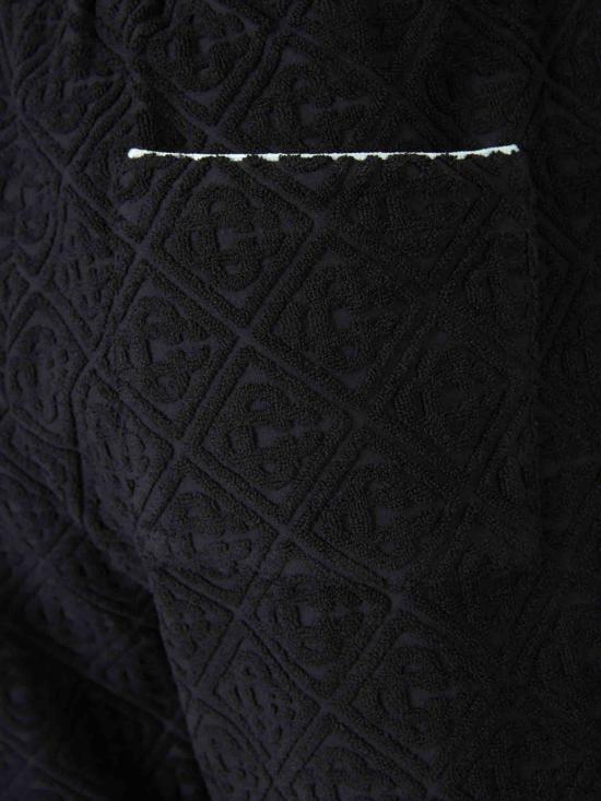 25FW 카사블랑카 숏팬츠 MPF25JTR271 02BLACK STRAIGHT JEANS - CASABLANCA