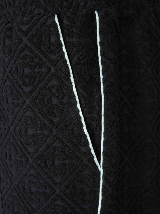 25FW 카사블랑카 숏팬츠 MPF25JTR271 02BLACK STRAIGHT JEANS - CASABLANCA