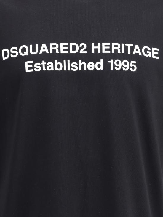 26SS 디스퀘어드2 반팔 티셔츠 S74GD1456D20020 900 BLACK - DSQUARED2