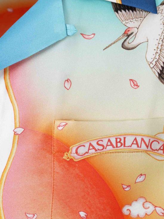 25FW 카사블랑카 긴팔 셔츠 UMPF25SH006 01TENNIS CLUB Multicolor - CASABLANCA