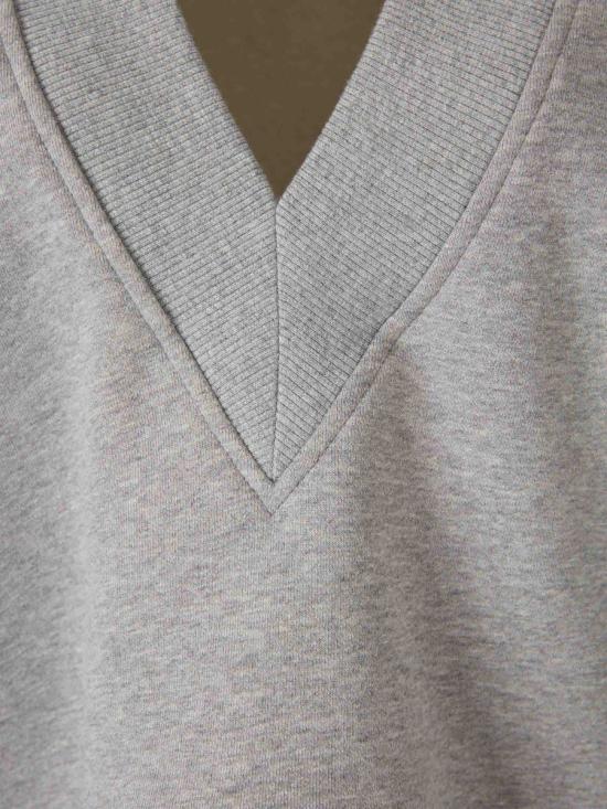 25FW 디 아티코 스웨터 251WCF00010JJF003AA 183Melange grey Multicolor - THE ATTICO