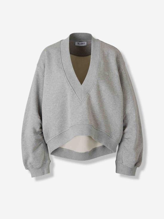 25FW 디 아티코 스웨터 251WCF00010JJF003AA 183Melange grey Multicolor