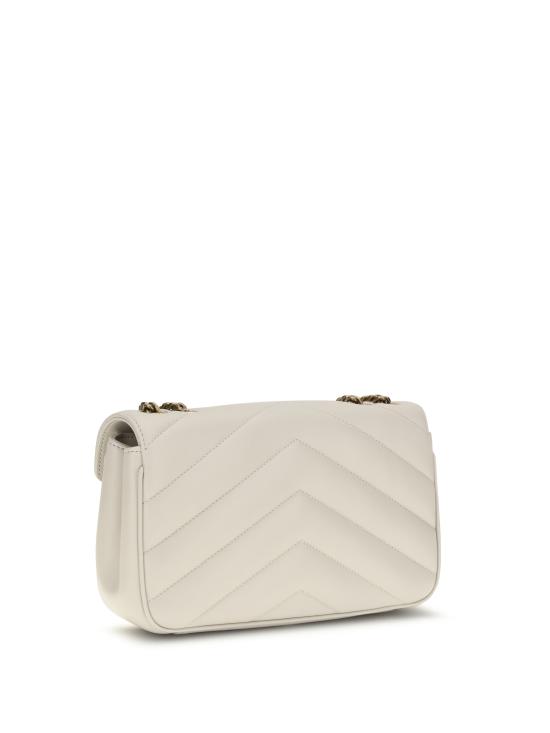 26SS 생로랑 루루 마틀라세 램스킨 스몰 숄더백 801437AAEAX 9207 CREAM - SAINT LAURENT