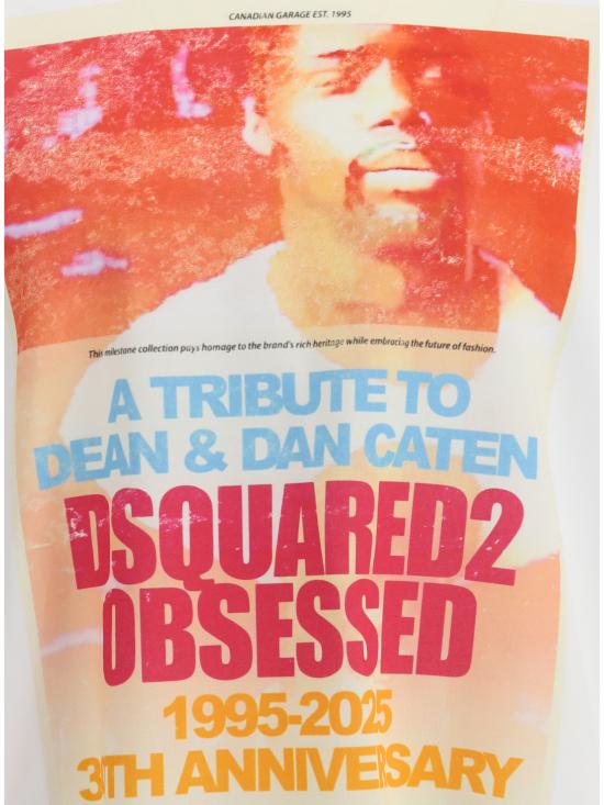 25FW 디스퀘어드2 반팔 티셔츠 S71GD1587D20020 100 WHITE - DSQUARED2