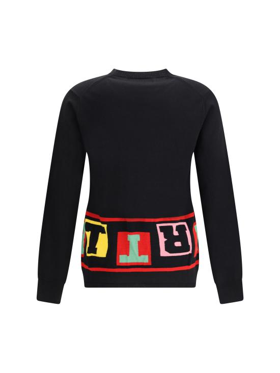 25FW 꼼데가르송 스웨터 FPN001W25 1 BLACK - COMME DES GARCONS