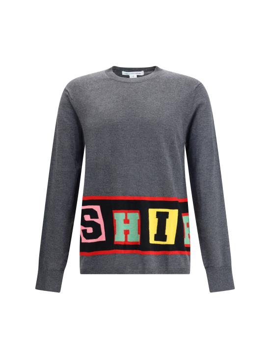 25FW 꼼데가르송 스웨터 FPN001W25 3 GREY