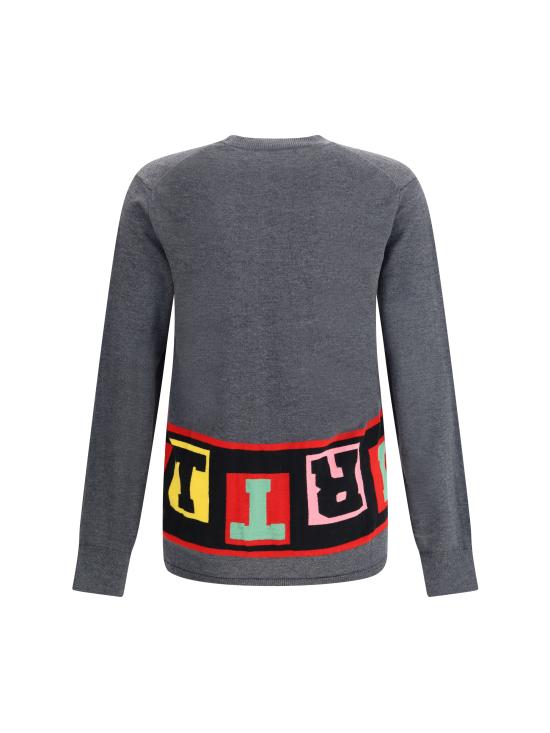 25FW 꼼데가르송 스웨터 FPN001W25 3 GREY - COMME DES GARCONS