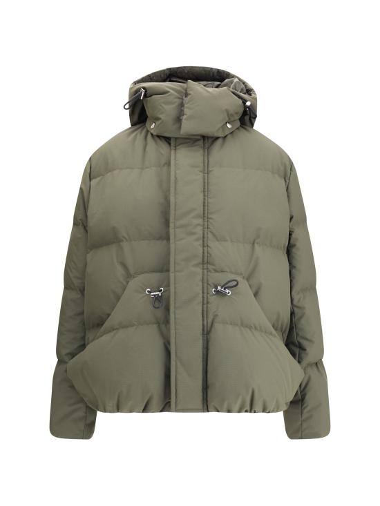 25FW 사카이 숏패딩 2503850M 501 GREEN - SACAI