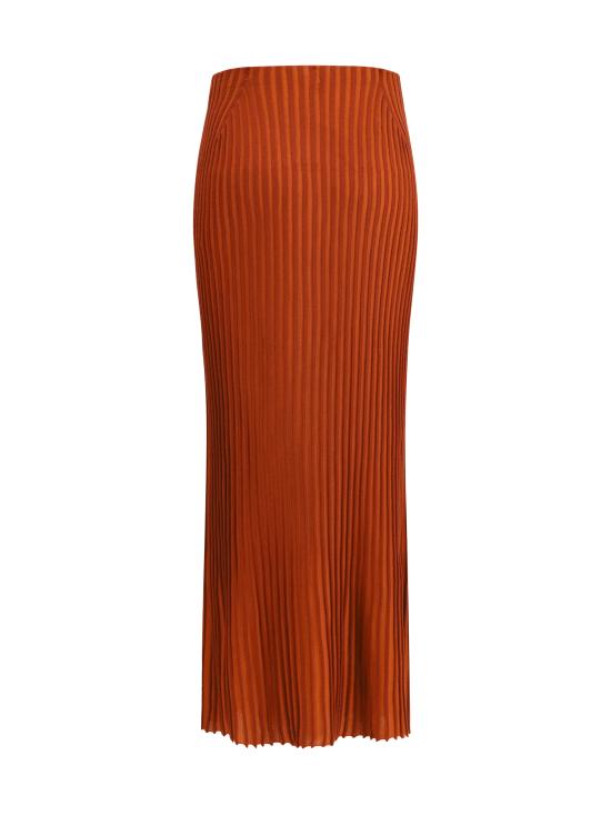 25FW 가브리엘라허스트 롱 스커트 1259948A002 RBS RED - GABRIELA HEARST