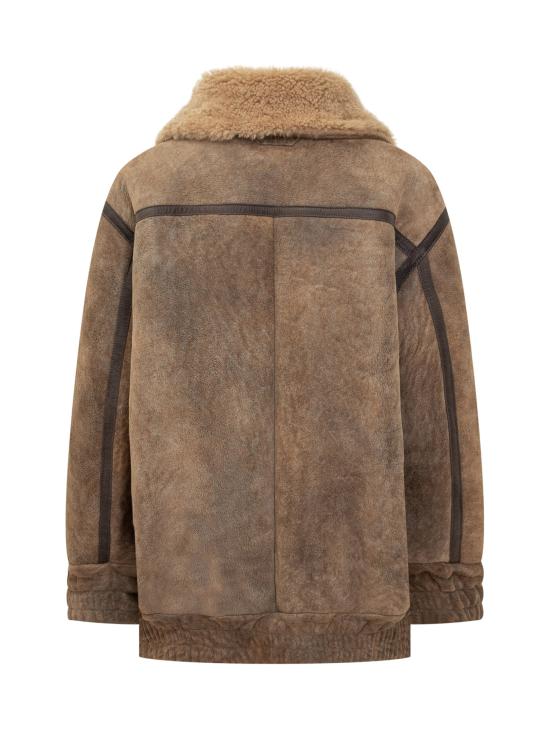 25FW 살바토레 산토로 가죽 자켓 W25SANTD49028D CAMEL - SALVATORE SANTORO