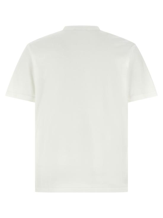 25FW 꼼데가르송 반팔 티셔츠 HPT1013 White Black - COMME DES GARCONS