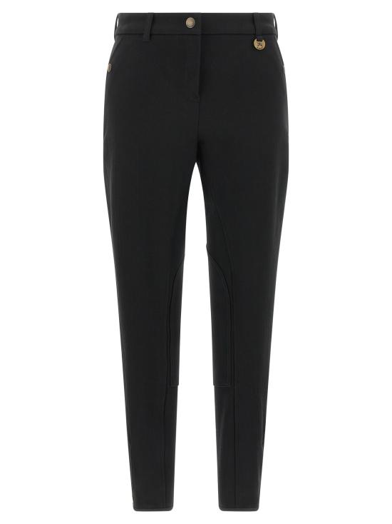 25FW 버버리 헤링본 스트레치 코튼 조드퍼 팬츠 8114845BLACK Black