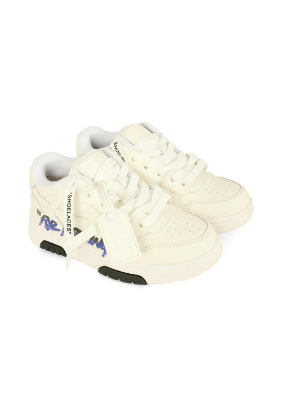 25FW [키즈] 오프화이트 스니커즈 OBIA011F25LEA0020149 WHITE - OFF WHITE