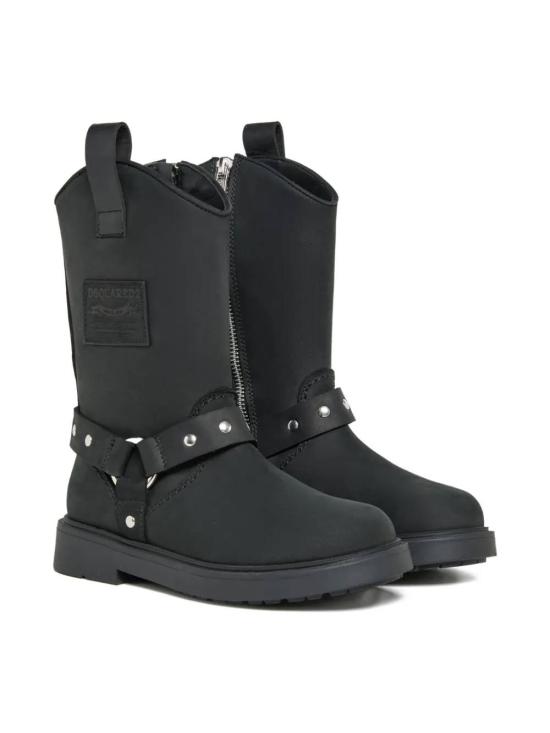 25FW [키즈] 디스퀘어드2 미들 부츠 81507 Black