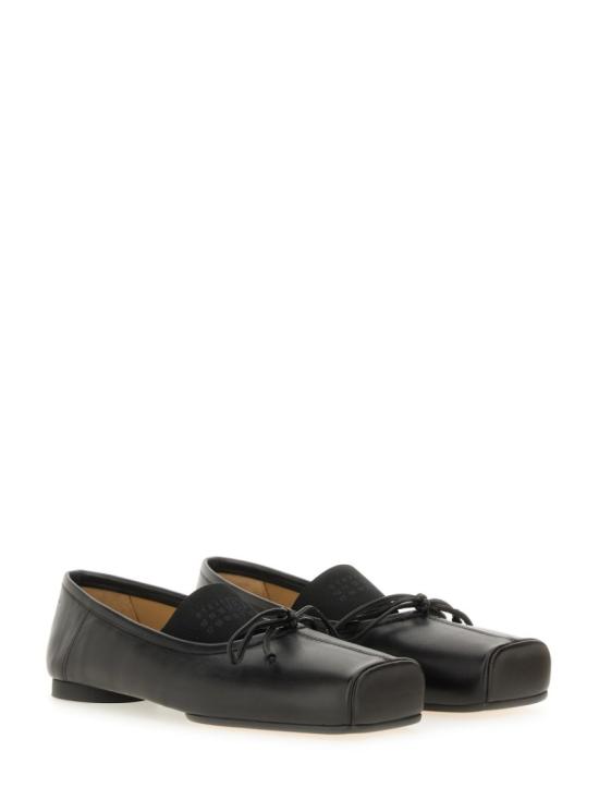  MM6 메종마르지엘라 발레 플랫 슈즈 S59WZ0103 P3628T8013 Black - MM6 MAISON MARGIELA