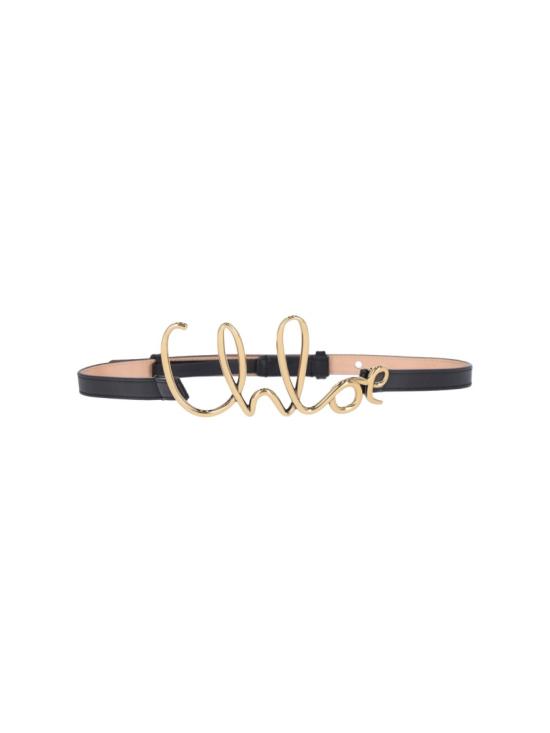25FW 끌로에 슬림 벨트 C24AC066SFB001 Black
