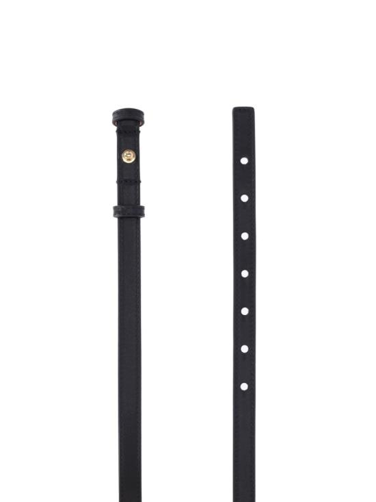 25FW 끌로에 슬림 벨트 C24AC066SFB001 Black - CHLOE