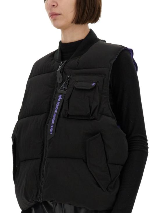  알파 패딩 조끼 148138UV 03 Black - ALPHA