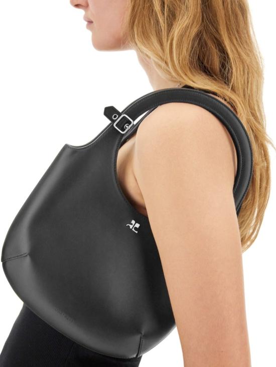  쿠레쥬 숄더백 224GSA102 CR00659999 Black - COURREGES