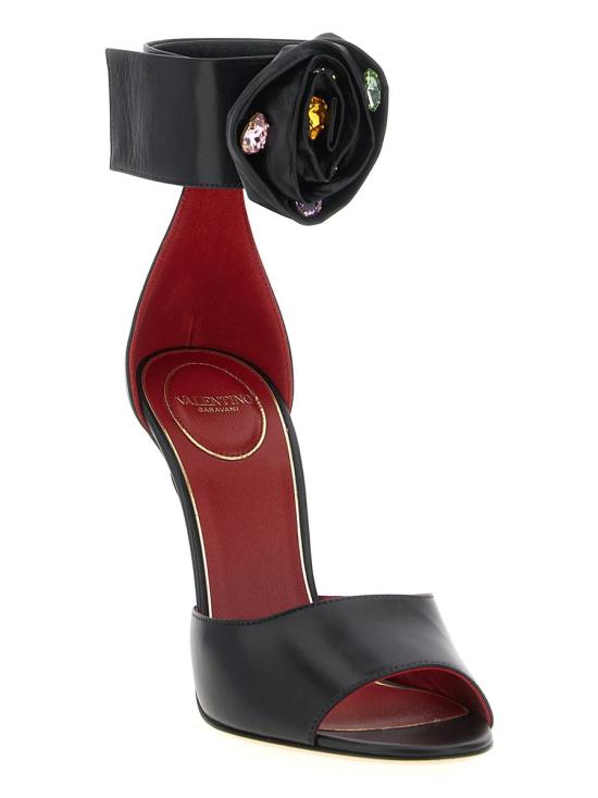 25FW 발렌티노 가라바니 힐/펌프스 W0S0MY5RDWN78 Black - VALENTINO GARAVANI