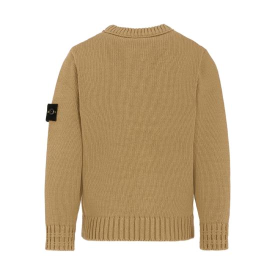 25FW [키즈] 스톤 아일랜드 티셔츠 165100019 S01A2 V0095 BROWN - STONE ISLAND