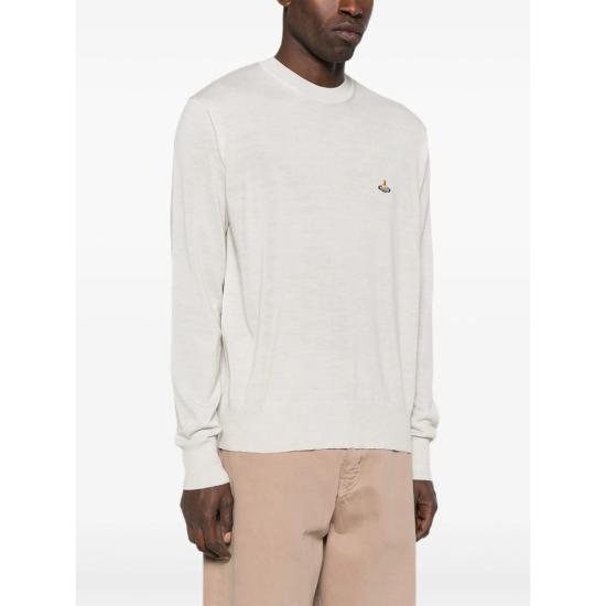 25FW 비비안웨스트우드 스웨터 27010012 Y003Y P403 GREY - VIVIENNE WESTWOOD