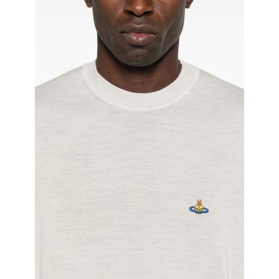 25FW 비비안웨스트우드 스웨터 27010012 Y003Y P403 GREY - VIVIENNE WESTWOOD