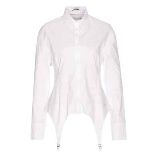 25FW 장 폴 고티에 셔츠 ST037 C071 01 WHITE