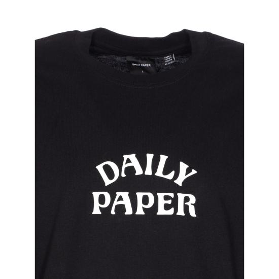 25FW 데일리 페이퍼 반팔 티셔츠 2521125 DIAS BLACK - DAILY PAPER