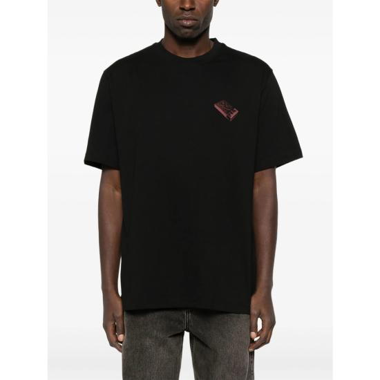 25FW 데일리 페이퍼 반팔 티셔츠 2521117 GUIDE BLACK - DAILY PAPER