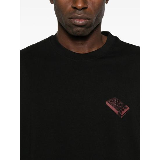 25FW 데일리 페이퍼 반팔 티셔츠 2521117 GUIDE BLACK - DAILY PAPER