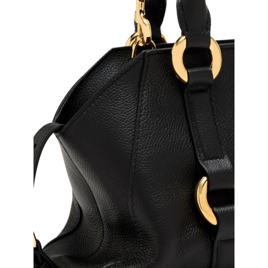 25FW 알렉산더 맥퀸 토트백 851596 1VDEB 1000 BLACK - ALEXANDER MCQUEEN