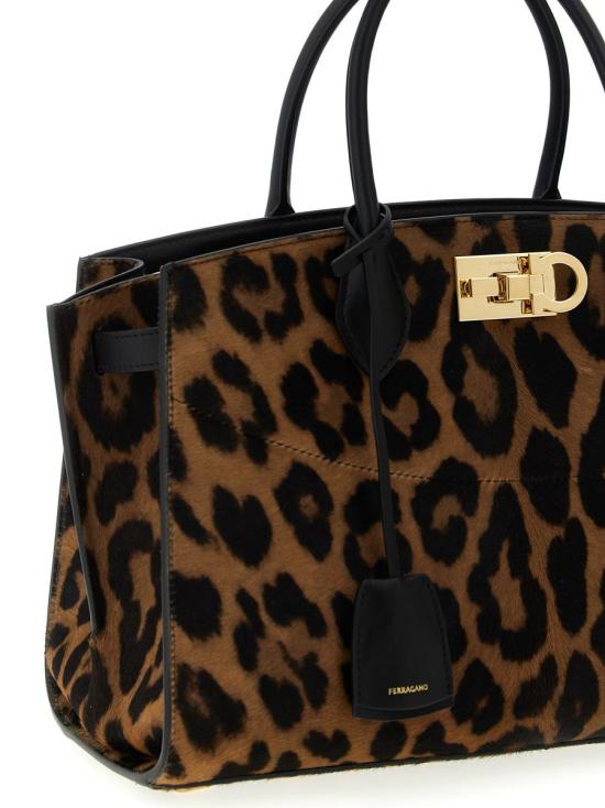  살바토레 페라가모 토트백 786019NATURALE BROWN - SALVATORE FERRAGAMO