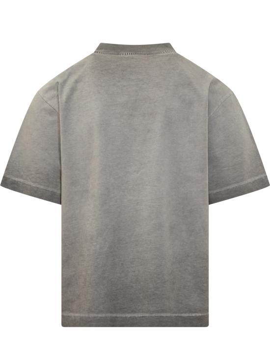 25FW 오프화이트 반팔 티셔츠 OMAA120F25JER00Q 1212 BLACK DEGRADE - OFF WHITE