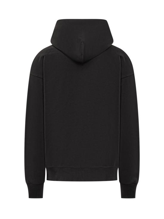 25FW 오프화이트 긴팔 티셔츠 OMBB085F25FLE00W 1016 BLACK OCHER - OFF WHITE