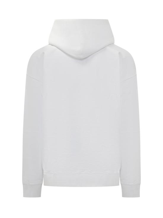 25FW 오프화이트 긴팔 티셔츠 OMBB085F25FLE016 0110 WHITE BLACK - OFF WHITE