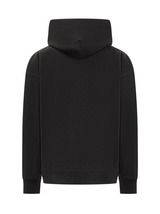 25FW 오프화이트 긴팔 티셔츠 OMBB085F25FLE016 1001 BLACK WHITE - OFF WHITE