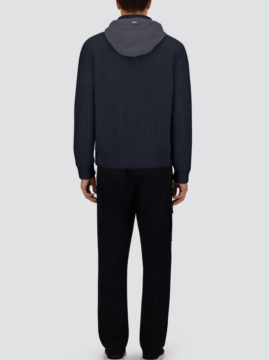 26FW 에르노 콘 카디드 울 G.5 & 포넨테 트래블 나일론 리조트 카디건  MC00048UR70146 9200 BLU - HERNO