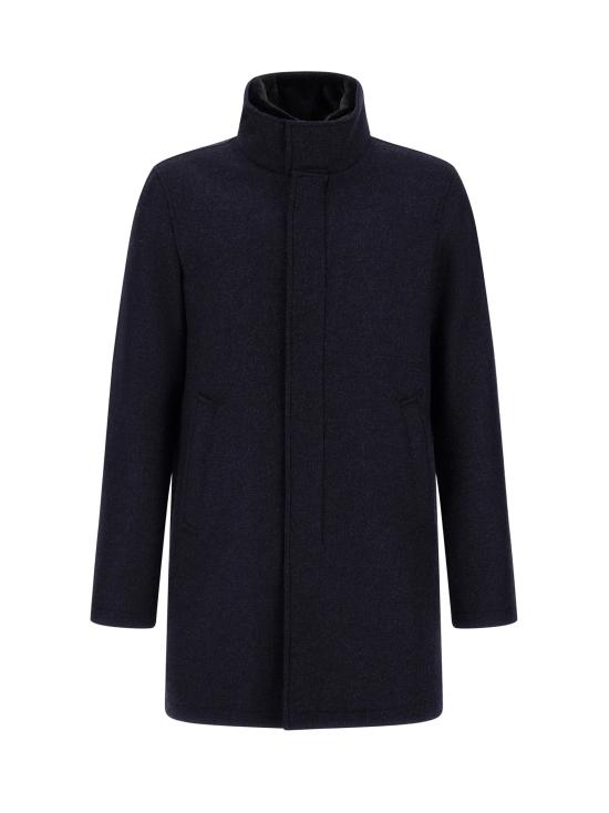 26FW 에르노 롱 울 코트 CA000214U33432R 9290 BLU SCURO