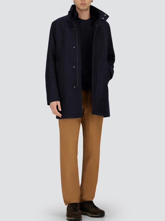 26FW 에르노 롱 울 코트 CA000214U33432R 9290 BLU SCURO - HERNO