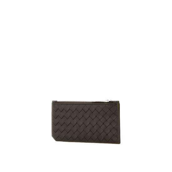  보테가베네타 피콜로 지퍼 카드 케이스 805827V4LQ1 2145 Brown - BOTTEGA VENETA