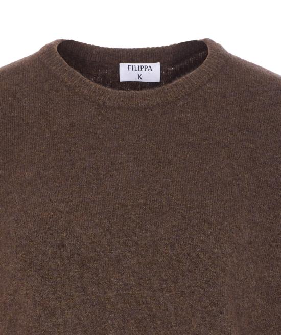 25FW 필리파 케이 반팔 티셔츠 30462 0070 Brown - FILIPPA K