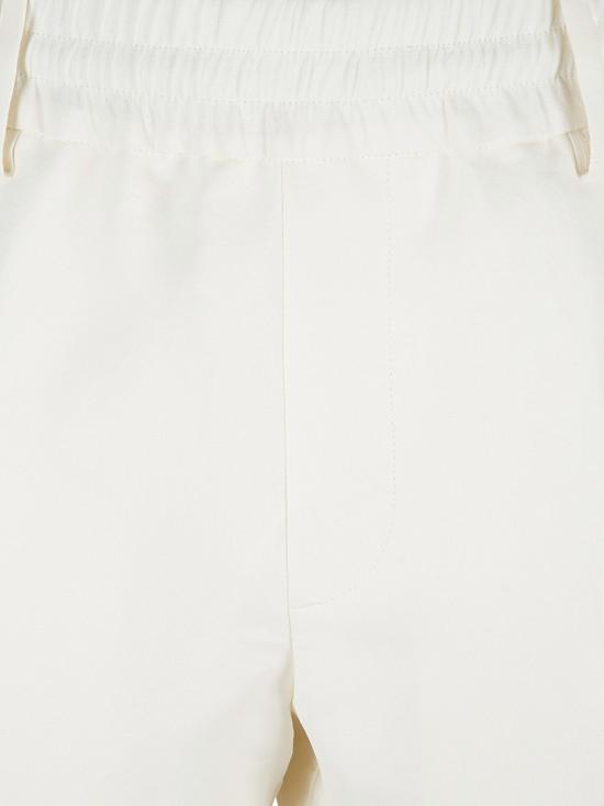  버버리 스트레이트 팬츠 8088801 A7051 White - BURBERRY