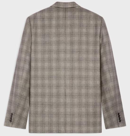 25FW 셀린느 수트 자켓 RV0WP445V 19IN EBENEIVOIRENOIR - CELINE