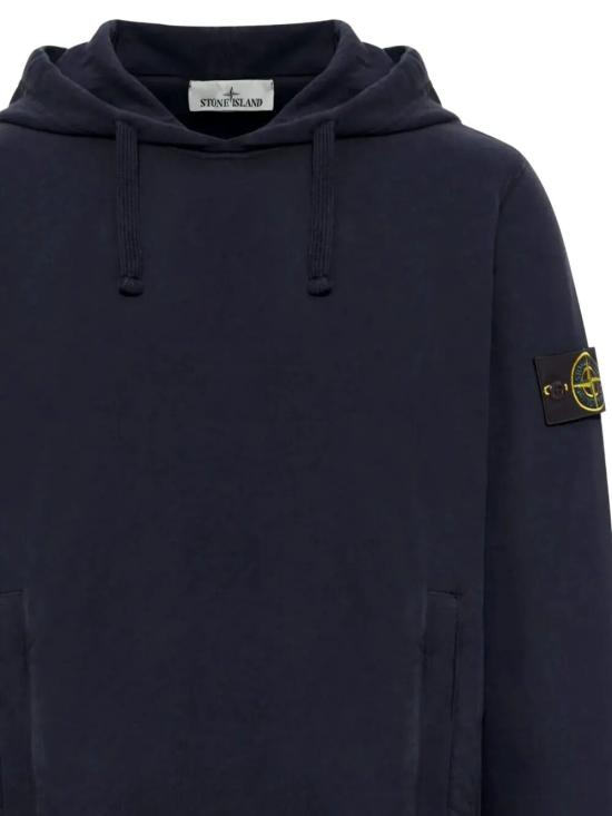 25FW 스톤 아일랜드 후드 티셔츠 K2S156100029 S0A20 V0020 NAVY BLUE - STONE ISLAND