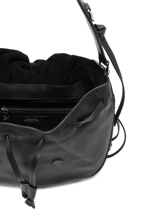 25FW 이자벨마랑 숄더백 PP0406FA C4C04M BKSI BLACK SILVER - ISABEL MARANT