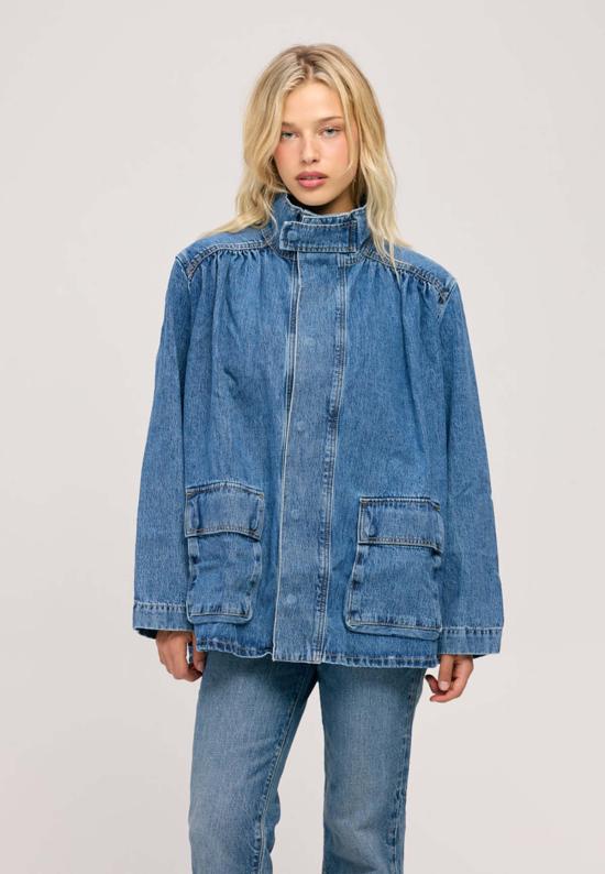  에티카 데님 자켓 ética Sonora 보헤미안 반 재킷