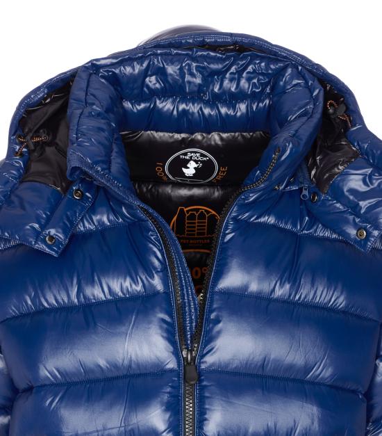 25FW 세이브더덕 FLORIAN 플로리안 푸퍼 자켓 D31653M LOVE2190044 Blue - SAVE THE DUCK