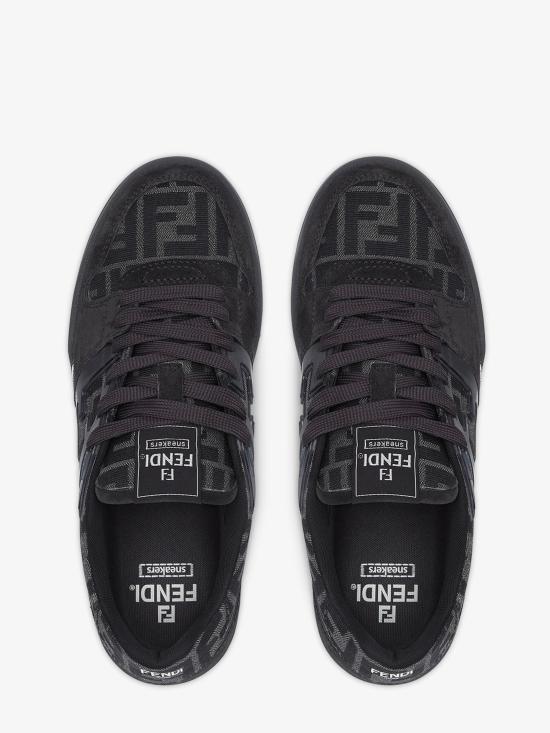 25FW 펜디 스니커즈 7E1688AQ6I F1R71 Black - FENDI