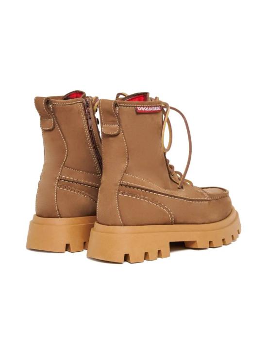 25FW [키즈] 디스퀘어드2 미들 부츠 81423 81526 Brown - DSQUARED2